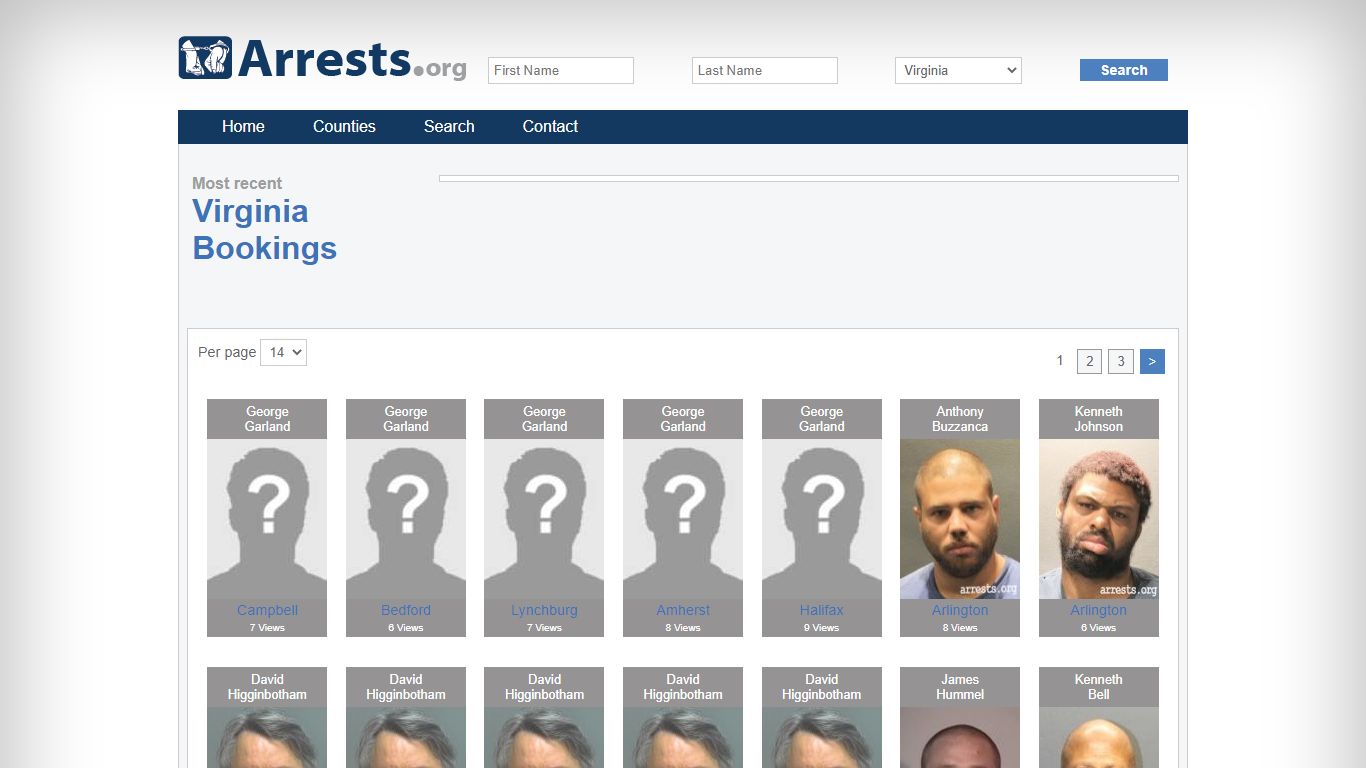 Virginia Arrests and Inmate Search